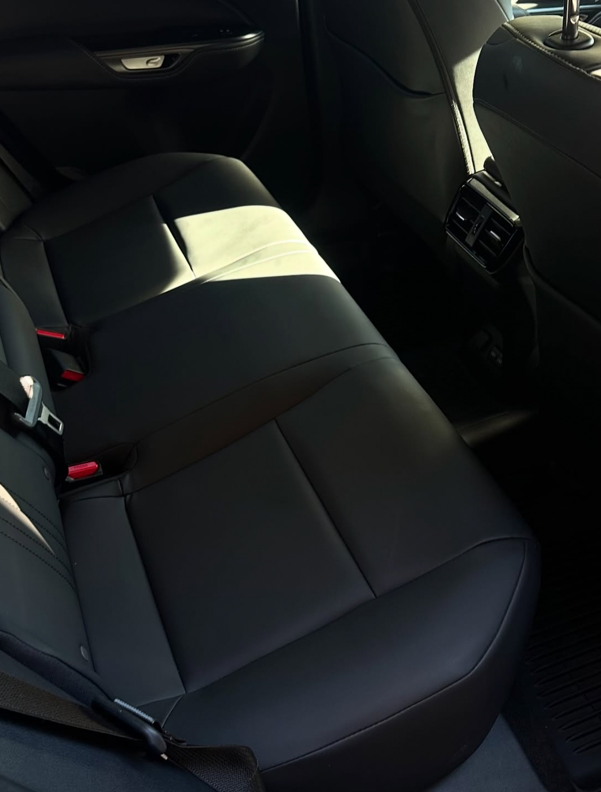 Clean leather interior detail Scottsdale